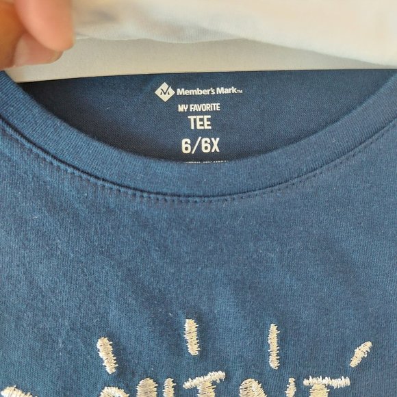 Set-Members Mark Girl's Long Sleeve 2 Pack My Favorite Tee - Picture 8 of 9